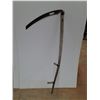 Image 1 : # Long Wood Handled Scythe - 24" Blade Edge, 61" Long - CANNOT SHIP