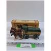 Image 1 : ERTL Watkins Collectible Horse & Wagon Die Cast Coin Bank w/ Original Box