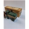 Image 3 : ERTL Watkins Collectible Horse & Wagon Die Cast Coin Bank w/ Original Box