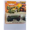 Image 2 : Matchbox Die Cast "Two Packs" - TP-14 Miltary Tanker & Radar Truck - NOS