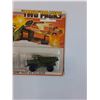 Image 3 : Matchbox Die Cast "Two Packs" - TP-16 Miltary Dump Truck & Bulldozer Set - NOS