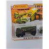 Image 3 : Matchbox Die Cast "Two Packs" - TP-14 Miltary Tanker & Radar Truck - NOS