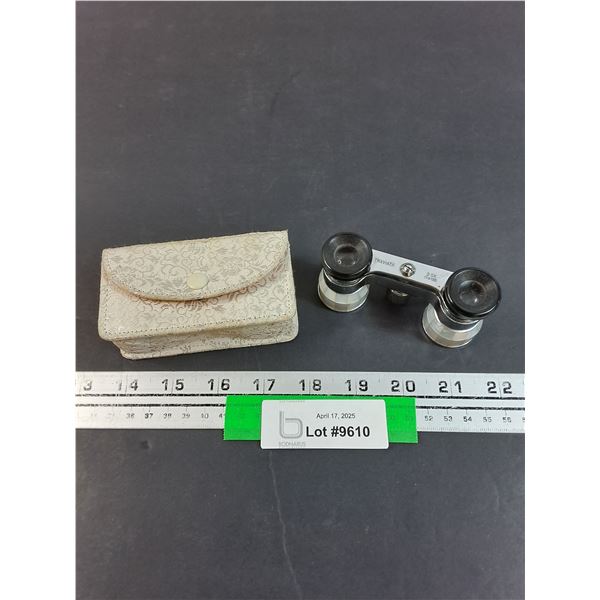 Traviata Binoculars & Carrying Case - 4" x 2.5"