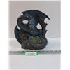 Image 1 : Hand Painted Dragon Ceramic Figurine - 9.5" x 9" x 4"