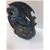 Image 2 : Hand Painted Dragon Ceramic Figurine - 9.5" x 9" x 4"