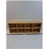 Image 1 : Crafting Wood Organization Storage - 27" x 5" x 10"