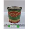 Image 1 : Five Pounds of Grease Tin - Made in Canada -6.5" x 6.5"