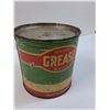 Image 2 : Five Pounds of Grease Tin - Made in Canada -6.5" x 6.5"