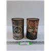 Image 1 : Peerless BA Motor Oil Metal Cans
