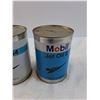 Image 3 : (2) Oil Cans: Mobil Jet Oil