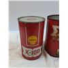 Image 2 : (2) Oil Cans: Shell Motor Oil