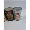 Image 3 : (4) Oil Cans: Safeway, STP, Kendal