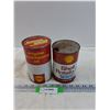 Image 1 : (2) Motor Oil Cans: Shell - One Full, One Empty - CANNOT SHIP
