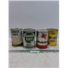 Image 1 : (4) Oil Cans: Quaker State, Mobil