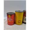 Image 2 : (4) Oil Cans: Shell & Esso
