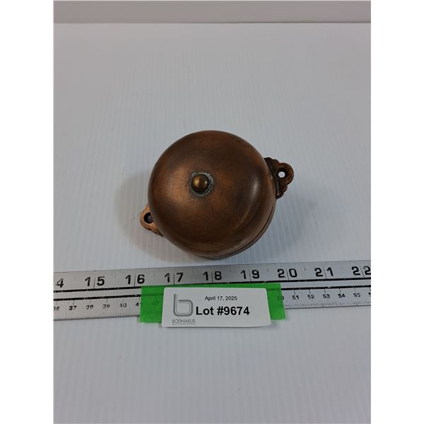 Vintage Working Brass Door Bell