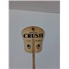 Image 3 : Vintage Orange Crush Hand Fan - 11" x 5"