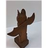 Image 3 : Vintage Cedar Carved West Coast Totem Pole - 7.5" Tall