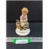 Image 1 : Hummel Goebel "Springtime, Girl" Figurine - 6" Tall