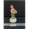 Image 1 : Hummel Goebel 1975 "Boy w/Present" Figurine - 8" Tall