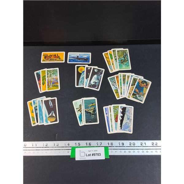 (32) Red Rose Tea Cards: Various