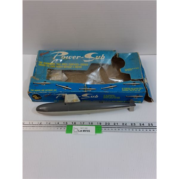 Kenner's Power Sub Toy w/Original Box