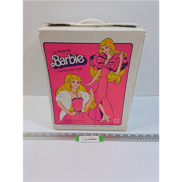 Mattel Barbie Case w/Original Barbie & Clothes