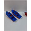 Image 5 : (4) Vintage Hard Plastic Toy Boats