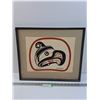 Image 1 : "Thunderbird" Picture Signed by Artist Tony Hunt - Canadian West Coast Artist16.5" x 19.5"