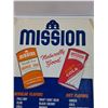 Image 3 : Original Mission Orange Soda/Diet Cola Cardboard Sign -11" x 15"