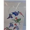 Image 4 : "Humming Birds" by Richard Shorty - Limited Edition Silk Screen 107/999 - Signed By Artist - Canadia