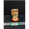 Image 1 : Rubens Vintage Lady Head Planter - 6" Tall - Made in Japan