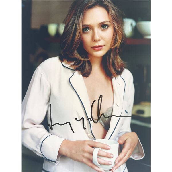 Elizabeth Olsen signed photo