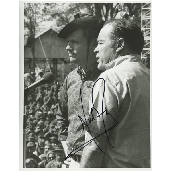 Neil Armstrong signed photo. GFA Authenticated