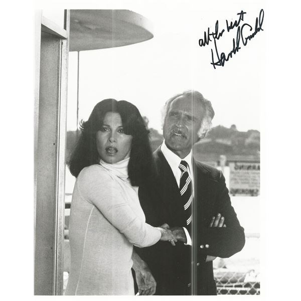 The Golden Girls Harold Gould signed photo