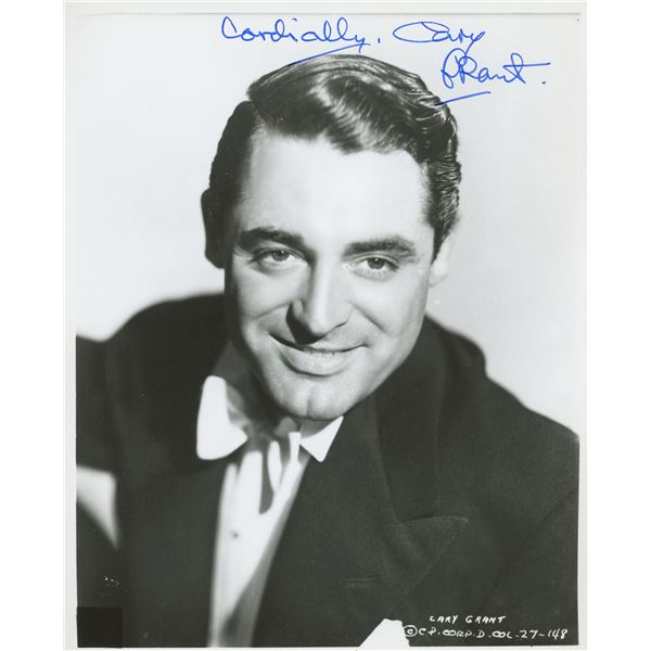 Cary Grant signed photo. GFA Authenticated