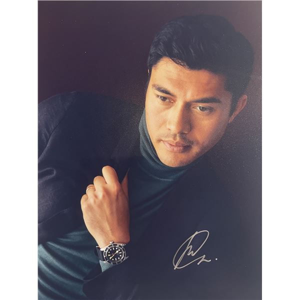 Crazy Rich Asians Henry Golding signed photo