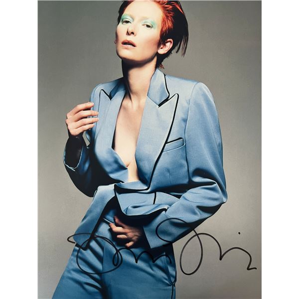 Tilda Swinton signed photo