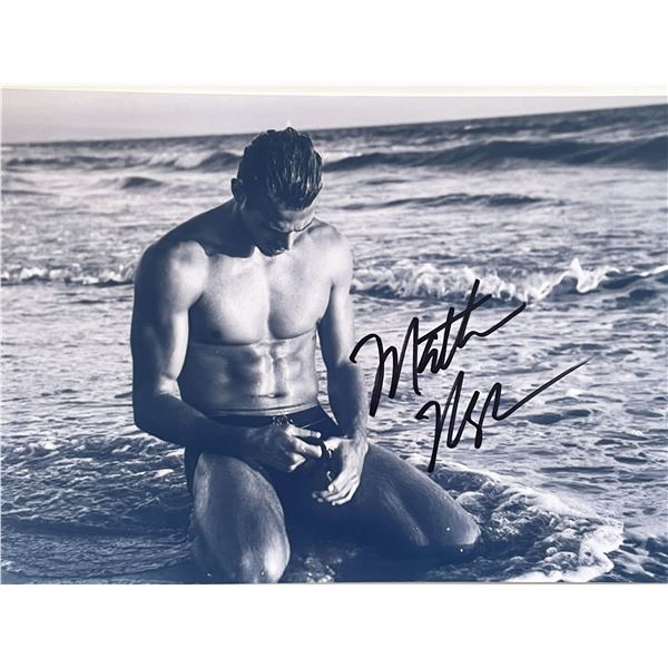 Model Matthew Noszka signed photo