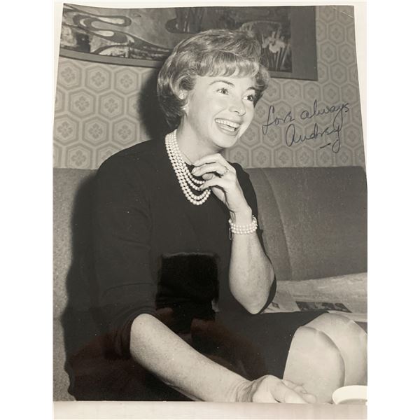 The Honeymooners Audrey Meadows signed photo