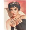 Elizabeth Taylor signed photo
