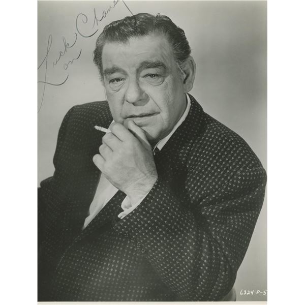 Lon Chaney Universal Monster signed photo