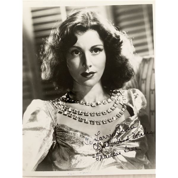 Actress Frances Dee signed photo
