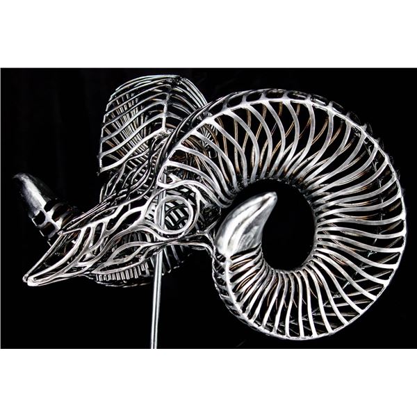 BIGHORN METAL SCULPTURE