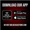 Image 1 : Get the Beck Auctions Bidding App Today!