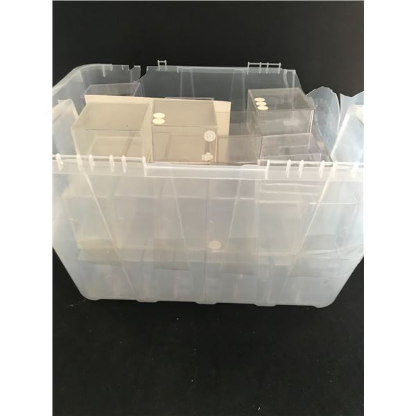 LARGE LOT OF TRADING CARD PLASTICS