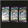 Image 1 : LOT OF 3 UNOPENED POKEMON CARD PACKS FROM KOREA