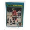 Image 1 : VINTAGE STAN MIKITA SIGNED HOCKEY CARD