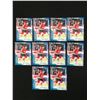 Image 1 : LOT OF 10 CONNOR BEDARD UPPER DECK ROOKIE HOCKEY CARDS