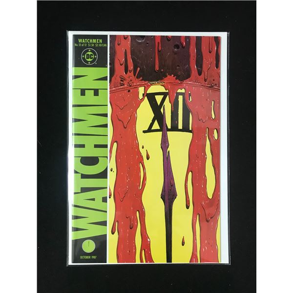 DC COMICS NO.12 OF 12 WATCHMEN